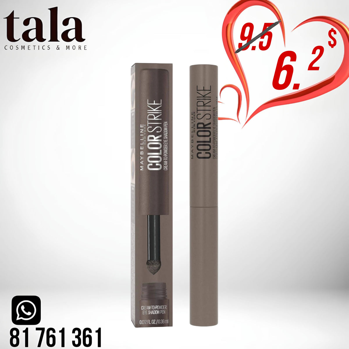 Maybelline color Strike Eye Shadow Pen