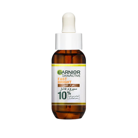 Garnier Fast Bright [10%] Pure Vitamin C & Hyaluronic Acid - Brightening Night Serum