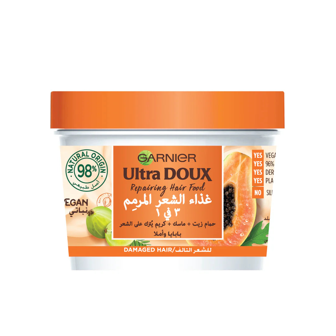 Garnier Ultra Doux Vegan Hair Food Oil 3 in 1 Treatment
