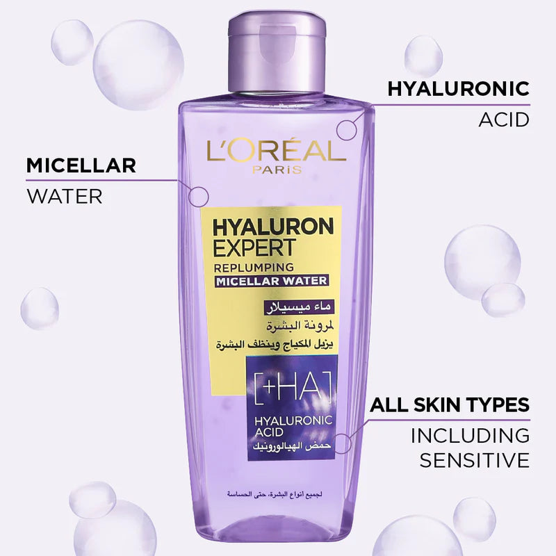 L'Oreal Paris Hyaluron Expert Moisturiser and Anti-Aging Micellar