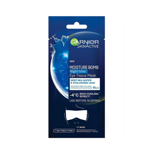 Garnier Tissue Eye Mask Hydra Bomb Night Eye Mask
