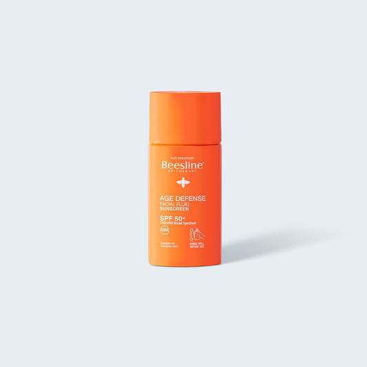 Age Defense Facial Fluid Sunscreen Spf 50