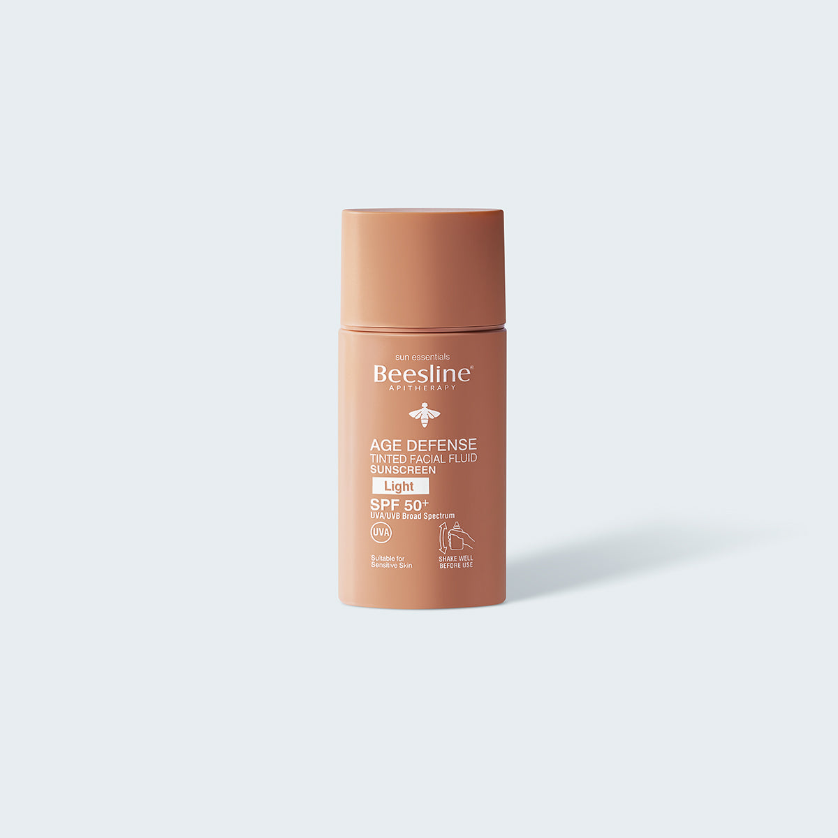 Age Defense Tinted Facial Fluid Sunscreen Spf 50