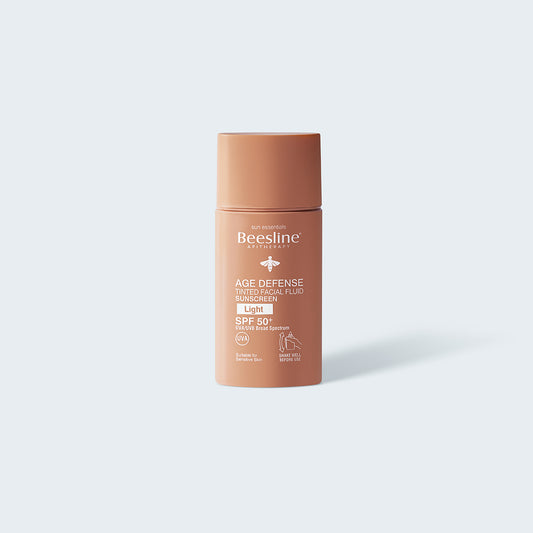 Age Defense Tinted Facial Fluid Sunscreen Spf 50